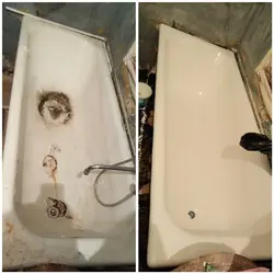 Реставрация ванн акрилом отзывы фото спустя пару