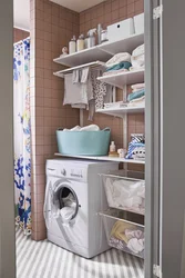 Bathroom Design With Laundry Basket