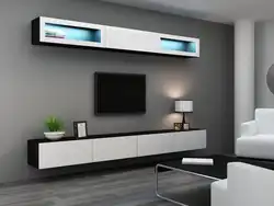 TV Cabinet In The Living Room In A Modern Style Photo