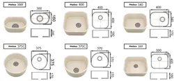 Мойки Для Кухни Из Искусственного Камня Размеры Фото