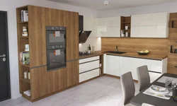 Natural Halifax Oak In The Kitchen Interior Photo