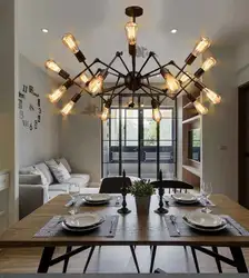 Chandeliers ошьёнаи барои акс ошхона