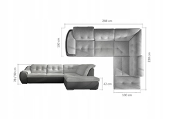 Corner Sofas Photo With Dimensions For The Living Room