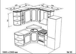Дизайн Кухни 1800