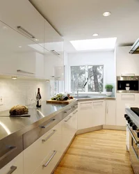 Trapezoid kitchen design