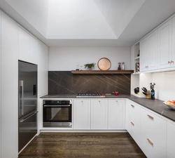 Trapezoid kitchen design