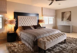 Bedroom Design With A Large Bed Photo