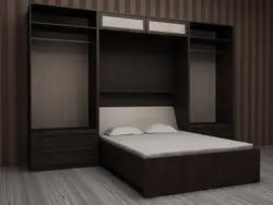 Transformable bedroom with bed photo