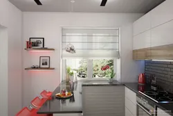 Czech kitchen design 9 sq.m.