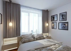 Bedroom design 28 sq.m.