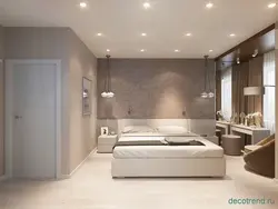Дызайн спальні з туалетам