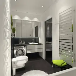 Bedroom design with toilet