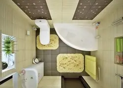 Дызайн спальні з туалетам
