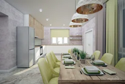 Eco Kitchen Living Room Design