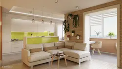 Eco Kitchen Living Room Design