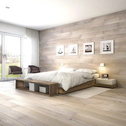 Bedroom Interior With Parquet