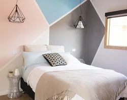Geometry in the bedroom photo