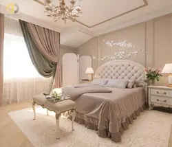 How to dilute a beige bedroom interior
