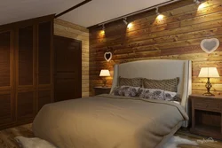 Bedroom interior imitation