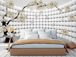 Дизайн спальни с шарами
