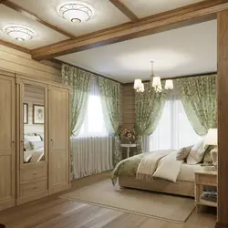 Bedroom Design In A Laminated Timber House