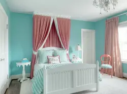 Сочетание цветов в интерьере детской спальни