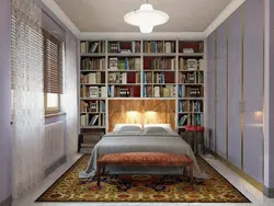 Book racks in the bedroom photo