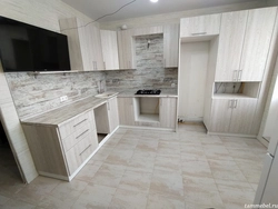 Biscay pine in the kitchen interior