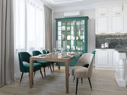 Emerald Curtains In The Kitchen Design