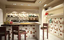 Kitchen Design With Coffee Wallpaper