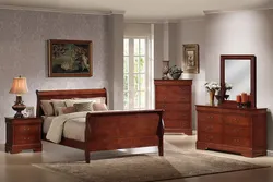 Bedroom design mahogany