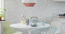 Plain Wallpaper For The Kitchen Photo