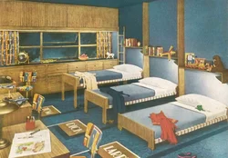 Bedroom in the ussr photo