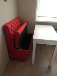 Mini sofa for the kitchen photo