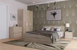 Bedroom white oak interior