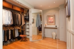 Dressing Room In A Narrow Corridor Photo