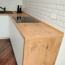 Cedar countertop photo for kitchen