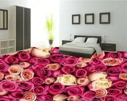 Вся спальня в розах фото