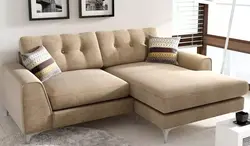 Corner sofas in the bedroom photo