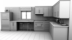 Kitchen vector photo