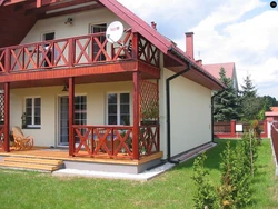 House with loggia photo