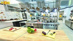 Claude Monet kitchen photo