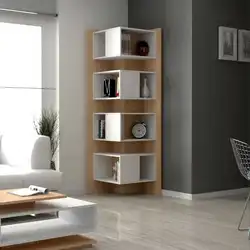 Bookcase in the bedroom photo