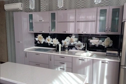 Mother of pearl kitchen facades photo