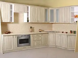 Перламутровые фасады кухни фото