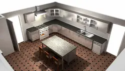 3D Kitchen Photo