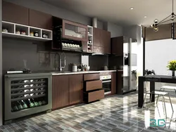 3D kitchen photo