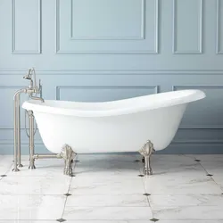 Bathtubs with claw feet photo