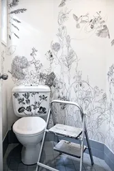 Photo Drawing In The Bathroom