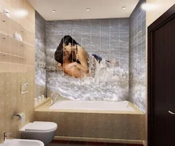 Фото рисунок в ванной